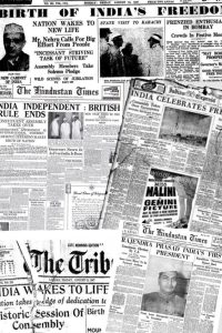 post idependence india